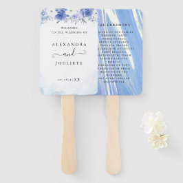 Hochzeitsempfang Fächer