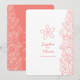 Hochzeitsempfang für die Hochzeit von Stars Einladung