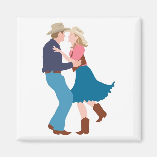 Hochzeitsempfang für lässigen Western Magnet (Vorne)