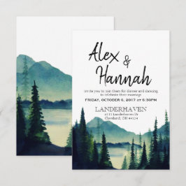 Hochzeitsempfang nur Einladung