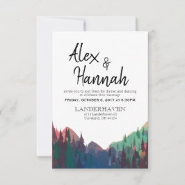 Hochzeitsempfang nur Einladung