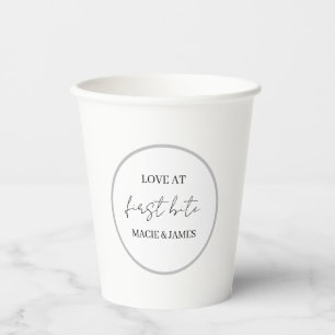 Hochzeitsempfang Party Mix Brautparty Ideen Pappbecher