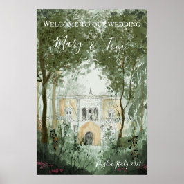 Hochzeitsempfang - Schloss Traumhaft Poster