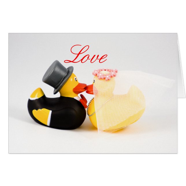 Hochzeitsenten (Vorderseite (Horizontal))