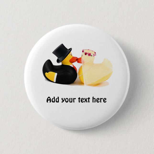 Hochzeitsenten 4 button (Vorderseite)