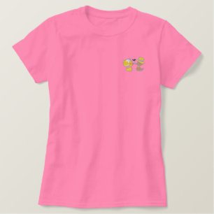 Hochzeitsenten Besticktes T-Shirt