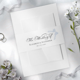 Hochzeitseröffnungsband | Bow Calligraphy Einladungsbanderole