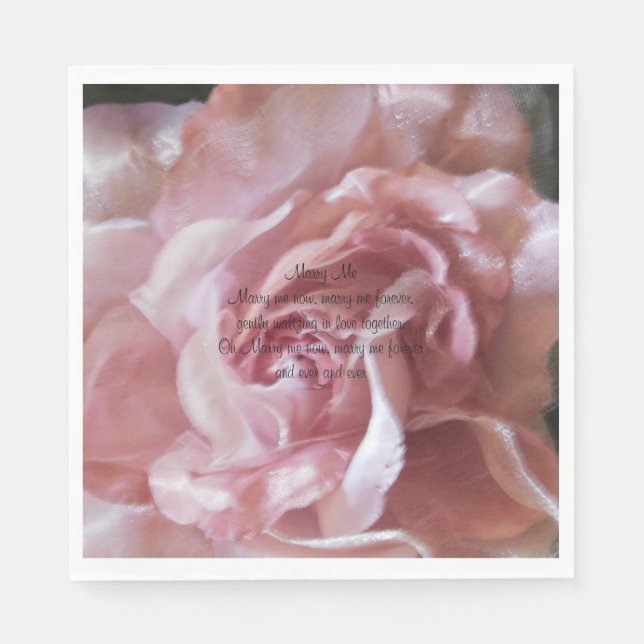 Hochzeitserviette Serviette (Vorderseite)