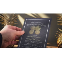 Hochzeitsessen Probe Goldene Ananas