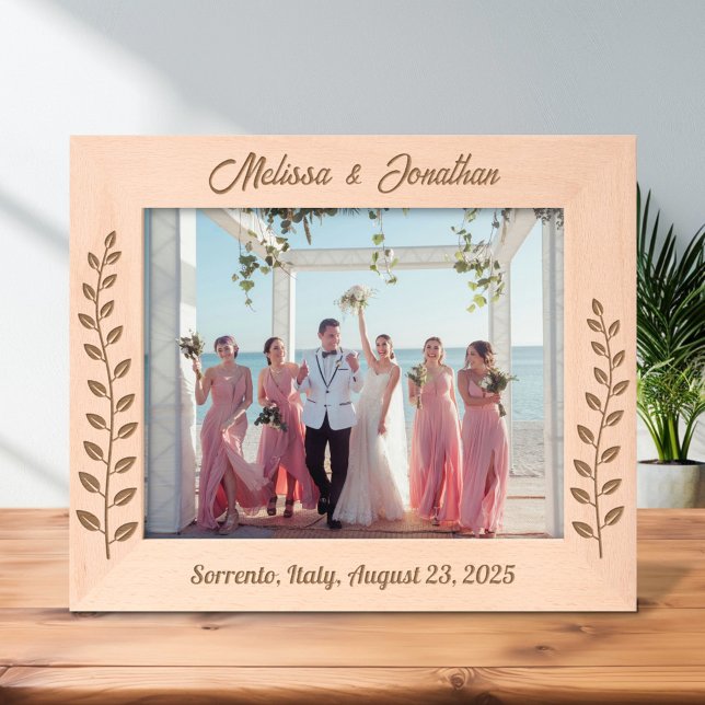 Hochzeitsfeier 10x8 geätzte rahmen (Von Creator hochgeladen)