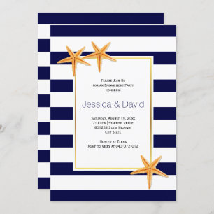 Hochzeitsfeier am Strand Einladung