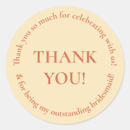 Hochzeitsfeier Danke Gastgeschenk Hochzeit Sticker