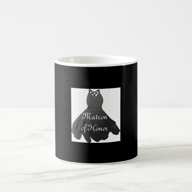 Hochzeitsfeier für Ehrenkleid Kaffeetasse (Mittel)