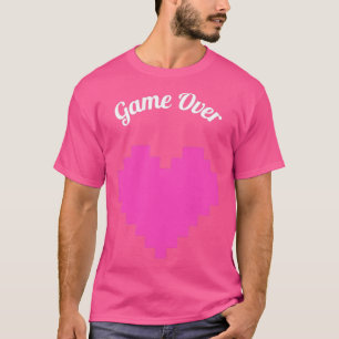 Hochzeitsfeier Game Over T-Shirt