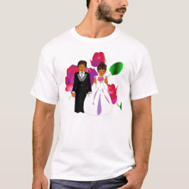 Hochzeitsfeier II "Blütenmädchen" T - Shirt nach M