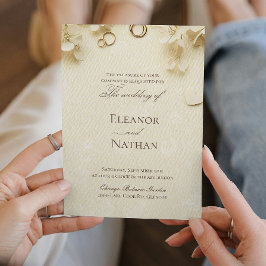 Hochzeitsfeier im Frühjahr Einladung