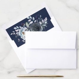 Hochzeitsfeier mit blauer Blüte