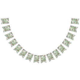 Hochzeitsfeier mit hellrosa Rose Wimpelkette