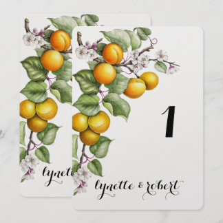 Hochzeitsfeier mit Obst und Blumenwasser - Tischnu Einladung