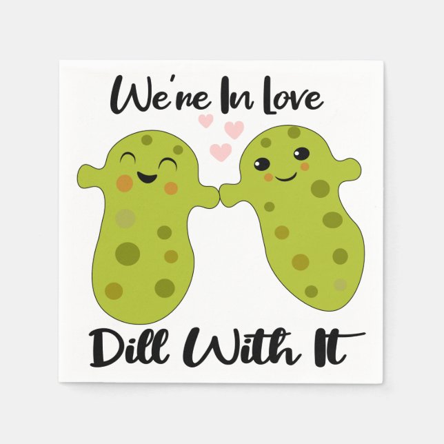 Hochzeitsfeier Napkins - Funny Romantic Napkins Serviette (Vorderseite)