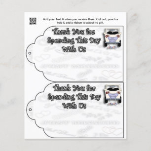 Hochzeitsfeier oder Vorliebe für Tags Flyer