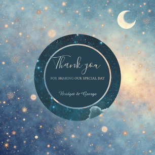 Hochzeitsfeier Runder Aufkleber