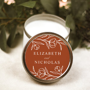 Hochzeitsfeier Runder Aufkleber