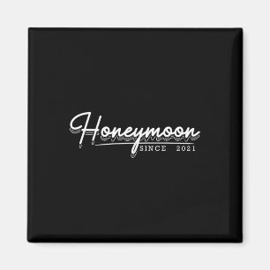 Hochzeitsfeier Shirt Bride Groom Couple Wedding 20 Magnet