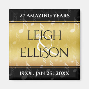 Hochzeitsfeier zum 27. Mal Magnet