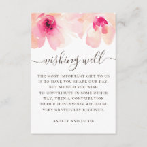 Hochzeitsfeiern mit Blumen in Aquarell Rosa