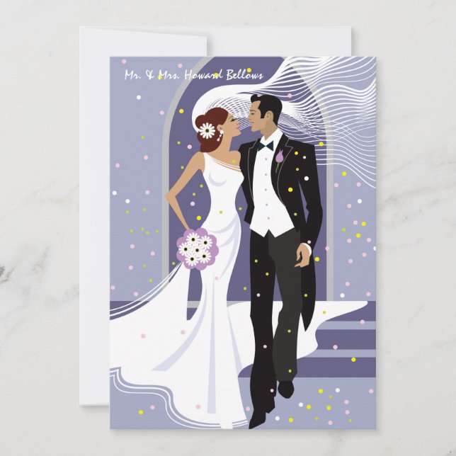 Hochzeitsfeiertag - Ankündigung von Hochzeiten (Vorderseite)