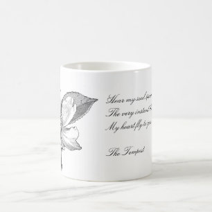 Hochzeitsfeiertag  Vintage Blume Kaffeetasse