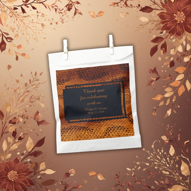 Hochzeitsfest mit wilder Schlange Geschenktütchen (Von Creator hochgeladen)