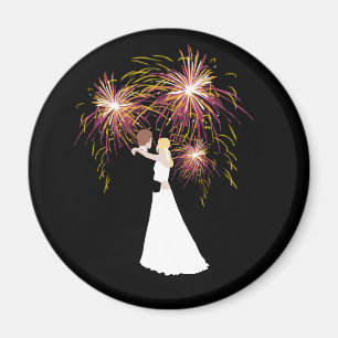 Hochzeitsfeuer Magnet