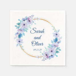 Hochzeitsfloral Serviette