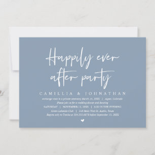 Hochzeitsflucht, Happy End Party Einladung