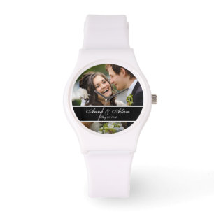 Hochzeitsfoto-Andenken Armbanduhr