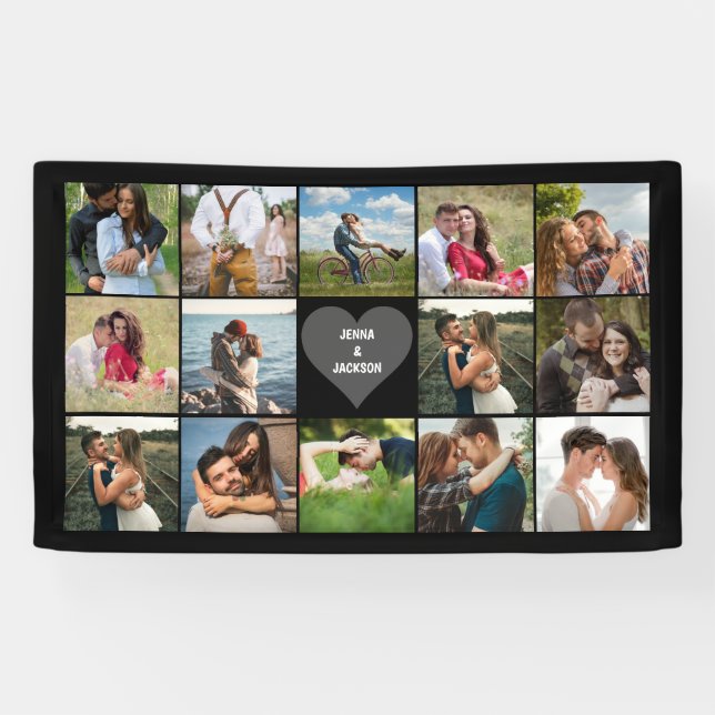 HochzeitsfotoCollage Banner (Horizontal)