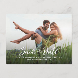 Hochzeitsfotos Save the Date Postkarten   Günstig