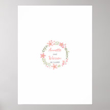 Hochzeitsgarten - Blume Kranz