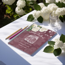 Hochzeitsgast Jar Hydrangea String Lights