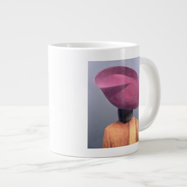 Hochzeitsgast Jumbo-Tasse (Vorderseite Rechts)