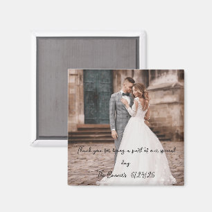 HOCHZEITSGASTGESCHENKE MAGNET