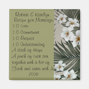 Hochzeitsgastgeschenke Magnet