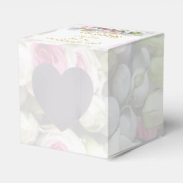 Hochzeitsgeschenk - Braut mit farbenprächtigem Hoc Geschenkschachtel