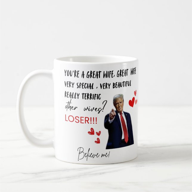 Hochzeitsgeschenk für Ehefrau\Freundin Kaffeetasse (Links)
