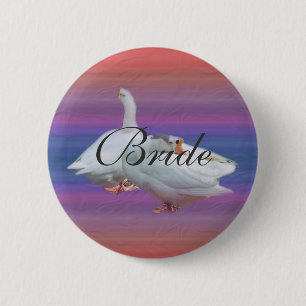 Hochzeitsgeschenk, Knopf der Braut oder des Bräuti Button