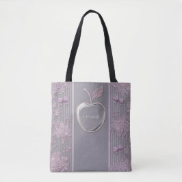 Hochzeitsgeschenk Kristallo auf Lila Spitze Kunst Tasche