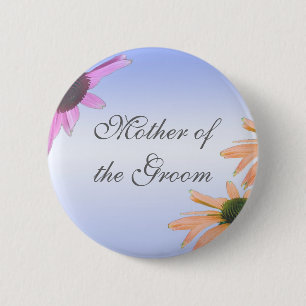 Hochzeitsgeschenk, märchenhafte Blume, vielen Dank Button