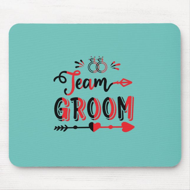 Hochzeitsgeschenk Mousepad (Vorne)